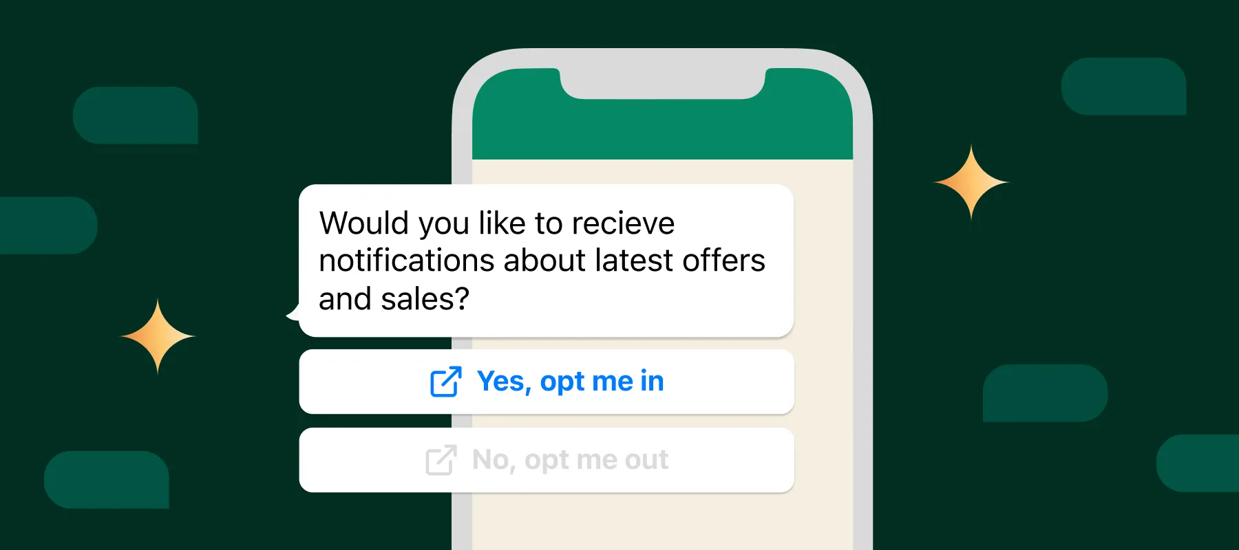 Opt-in, opt-out și butonul LEAVE pe WhatsApp