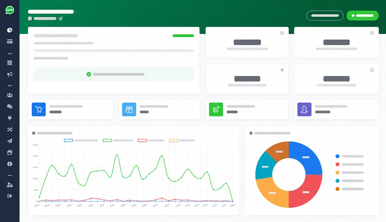Dashboard de metrici și automatizări WPP Marketing